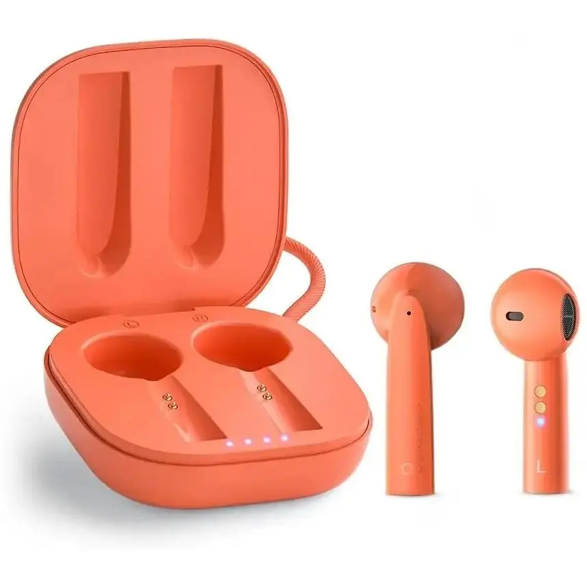 Бездротові навушники 1MORE EO005 Omthing Airfree Pods помаранчеві - фото 2