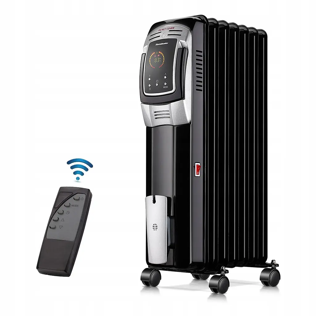 Масляный обогреватель Cronos Heaters радиатор 2500 Вт - фото 4