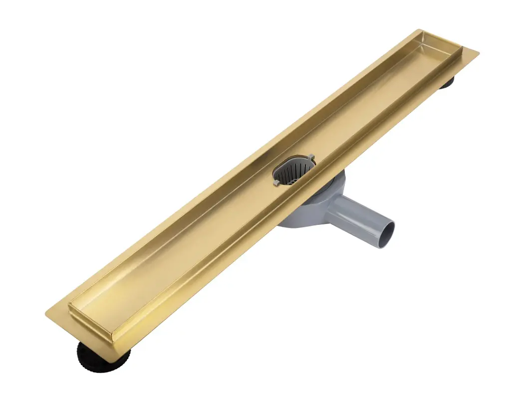 Трап для душу Rea Neox 90 Pro brushed gold 2в1 REA-G2704 - фото 4