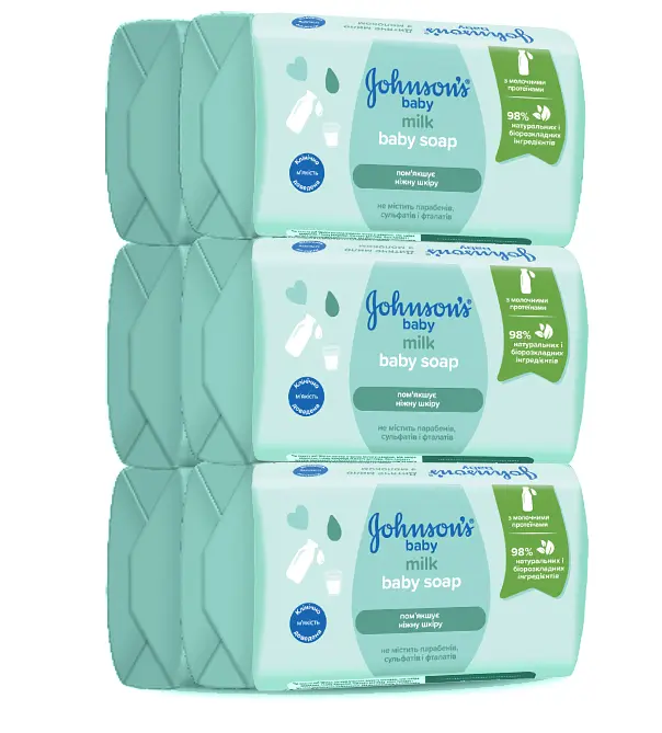 Дитяче мило Johnson’s Baby з витяжкою натурального молока 90 г - фото 11