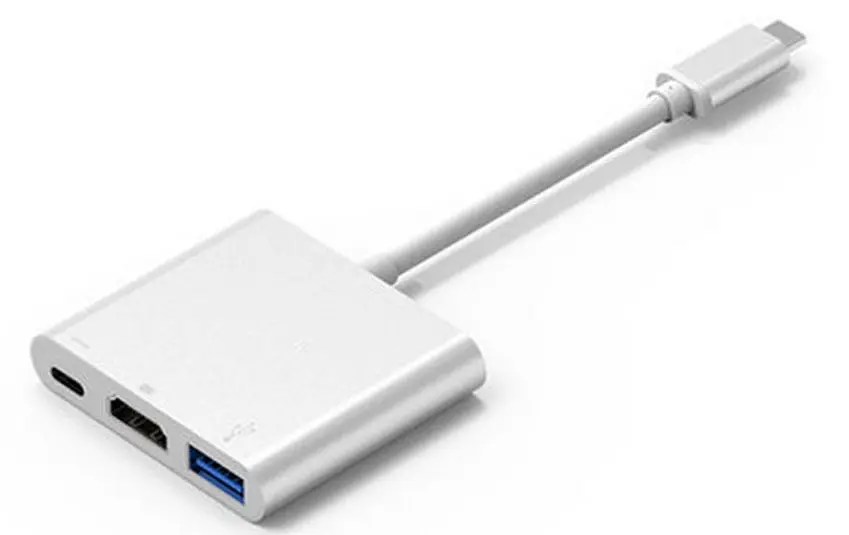 Док-станція USB3.1 Type-C - HDMI/USB3.0/Type-C (F), кабель 0.1м, OEM (S0733) - фото 3