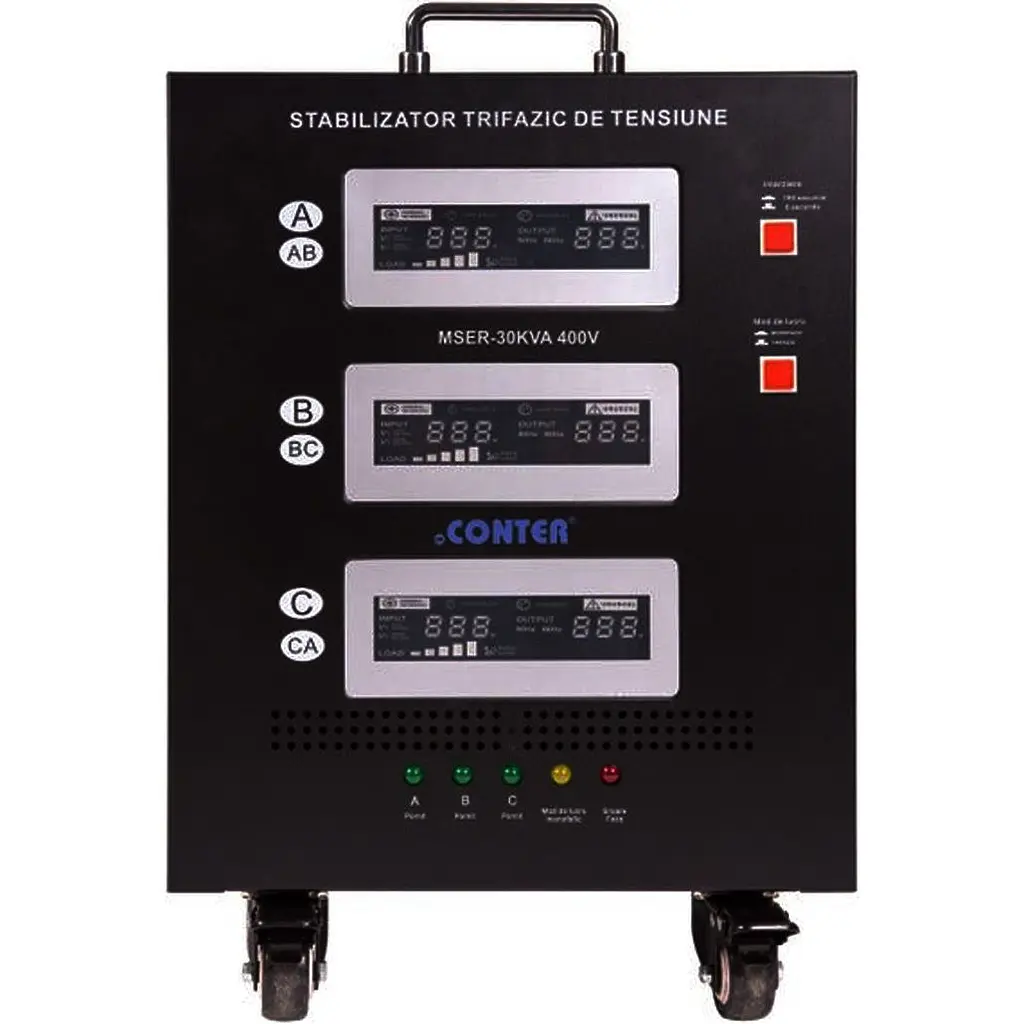 Стабілізатор напруги Conter MSER-30KVA/24KW-400V-V2 [157847] - фото 2