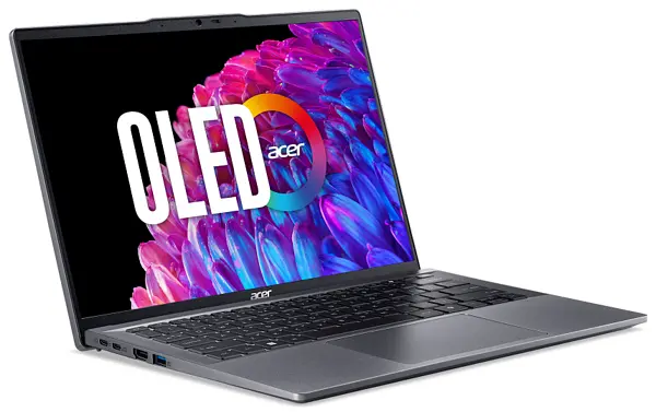 Ноутбук Acer Swift Go 14 SFG14-63-R2PL (NX.KTSEU.005) Steel Gray (NX.KTSEU.005) - фото 3