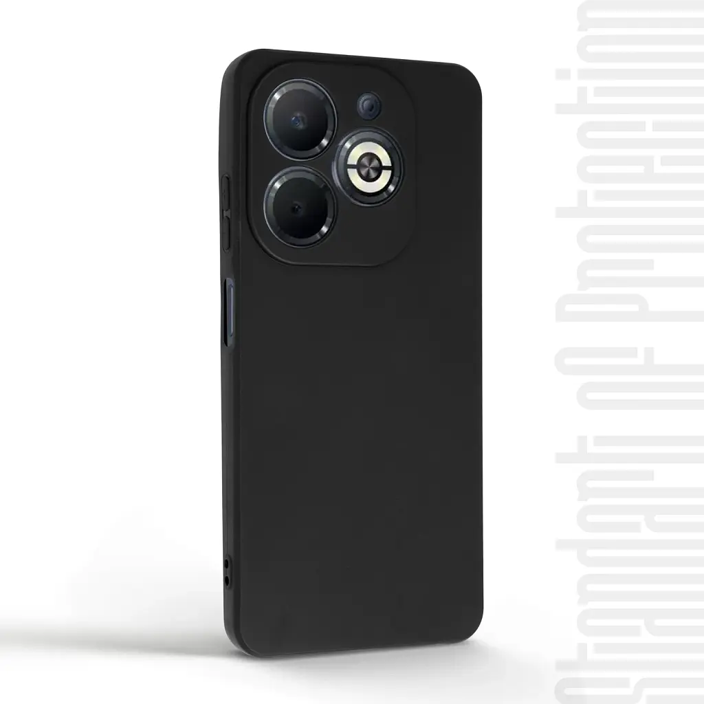 Чохол ArmorStandart Matte Slim Fit для Infinix Smart 8 Plus Camera cover Black - фото 2