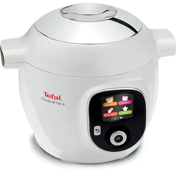 Мультиварка Tefal Cook4Me+ CY851130 6л 1600Вт 6 программ приложение 150 рецептов бело-серая - фото 2