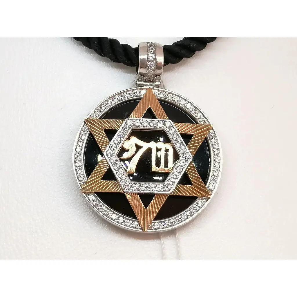 Кольє з текстилю Харківська ювелірна фабрика з срібними вставками. Артикул 10438-ЗРОН 60 - фото 2