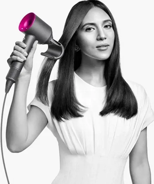 Фен стайлер для волосся Kemei 5 в 1 Supersonic Premium Magic Hair 1600 Вт 5 насадок Рожевий (HD07P) - фото 7