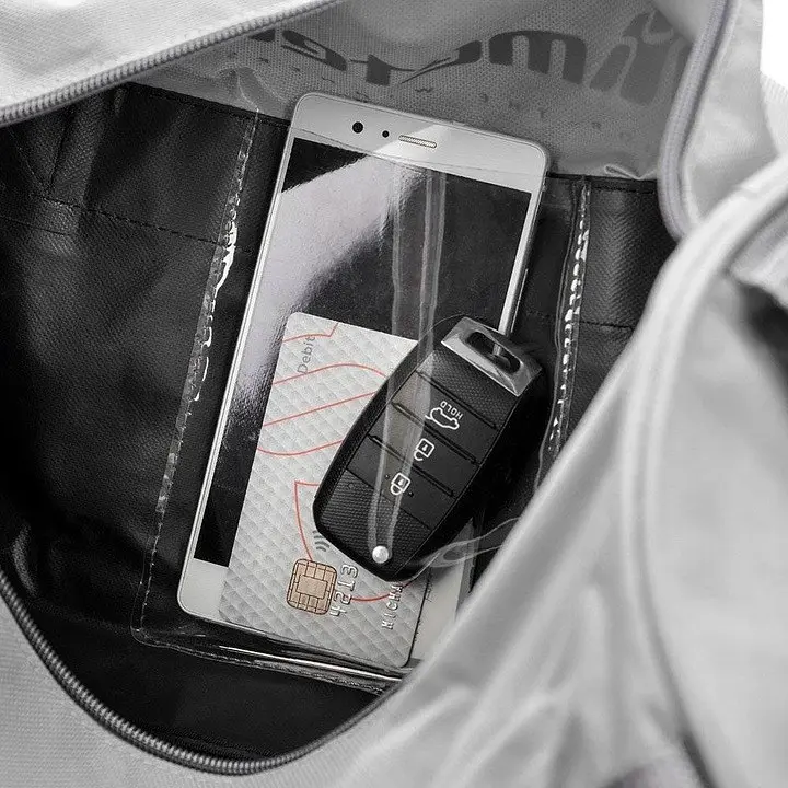Спортивна сумка з відділом для взуття Fitness Meteor Siggy Bag 74547 25L Чорна - фото 4