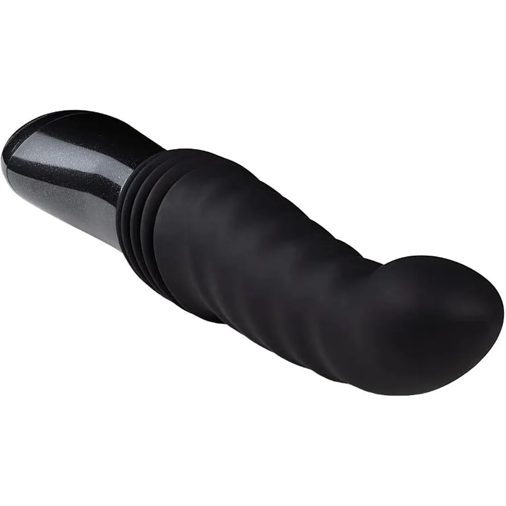 Вібратор Blush Novelties Lazarus Thrusting Dildo Black (SO8836) [108465] - фото 4