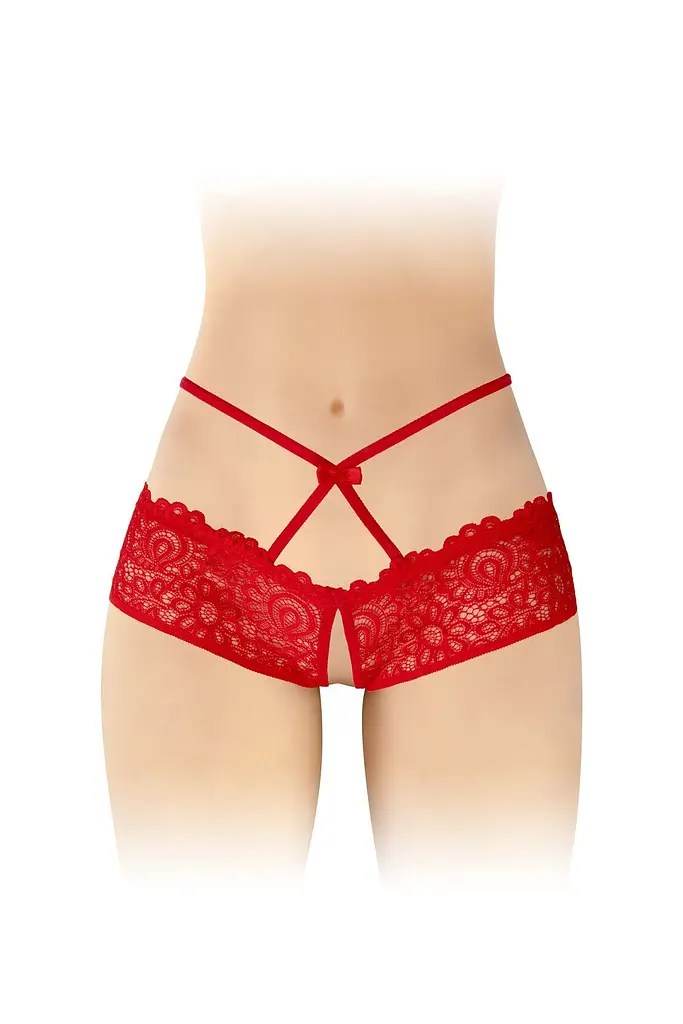 Трусики з відкритим доступом Fashion Secret Celia, One Size червоні