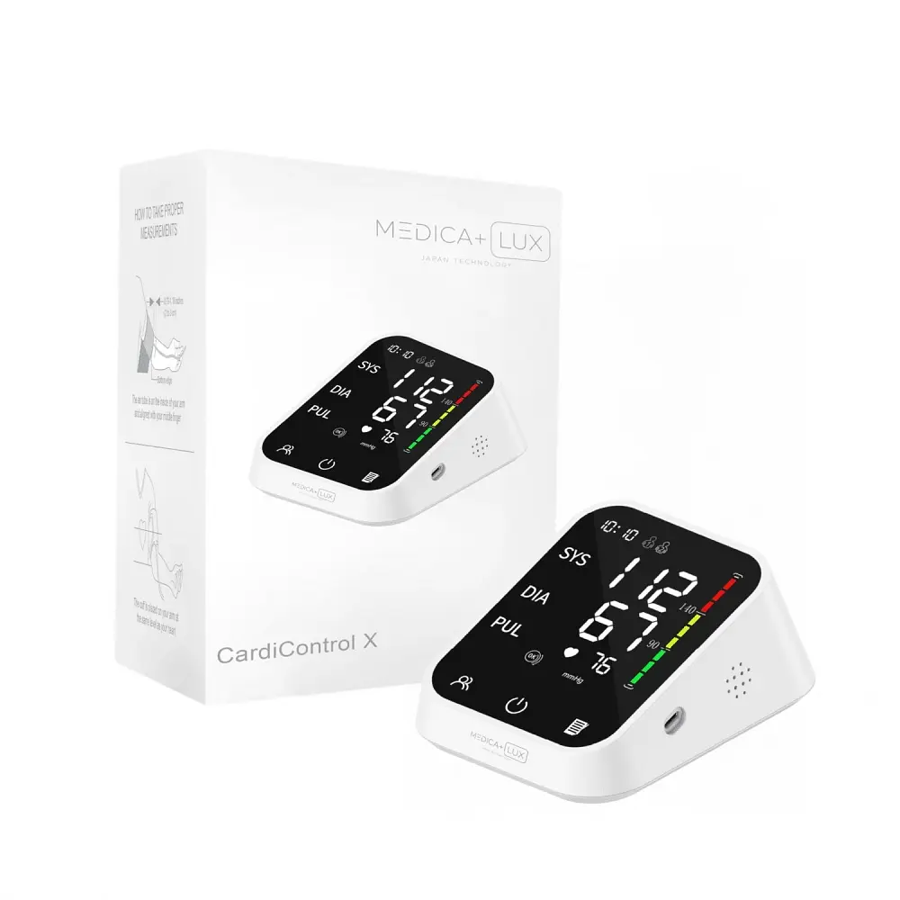 Тонометр Medica+ LUX CardiControl X Type-C автоматичний на плече - фото 2