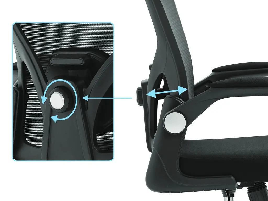 Крісло ігрове Sandberg ErgoFusion Gaming Chair Basic, чорне (640-97) - фото 3