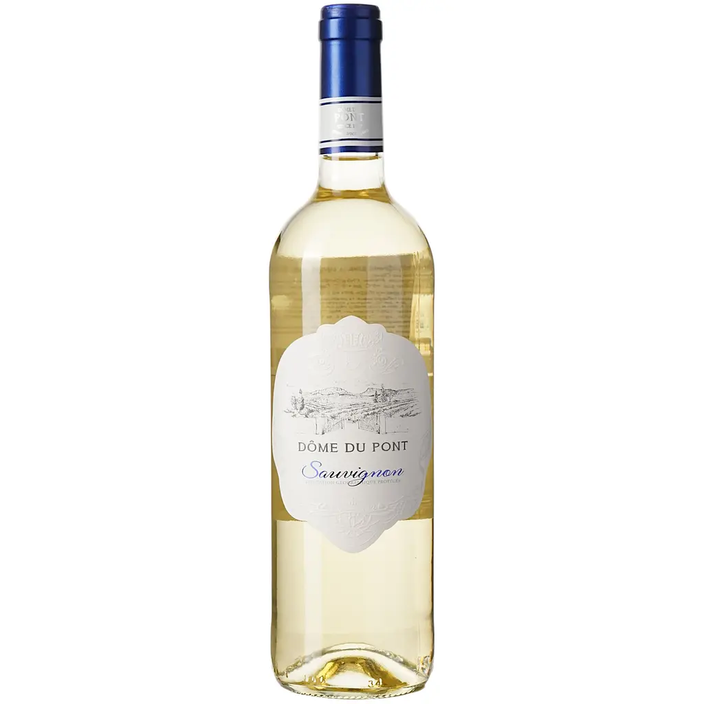 Вино Dome du Pont Sauvignon Blanc IGP Pays D'Oc, біле, сухе, 0,75 л - фото 2