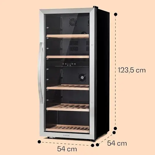 Винний холодильник Klarstein Vinamour 66 Duo (10041394) - фото 7