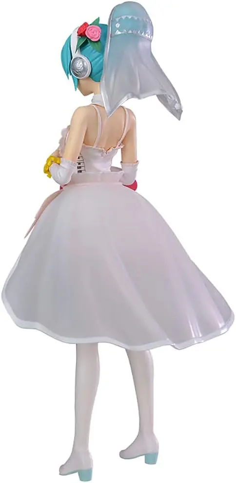 Фігурка Sega Вокалоїд Хацуне Міку Vocaloid Hatsune Miku White Dress 23 см S V HM WD 23 - фото 2