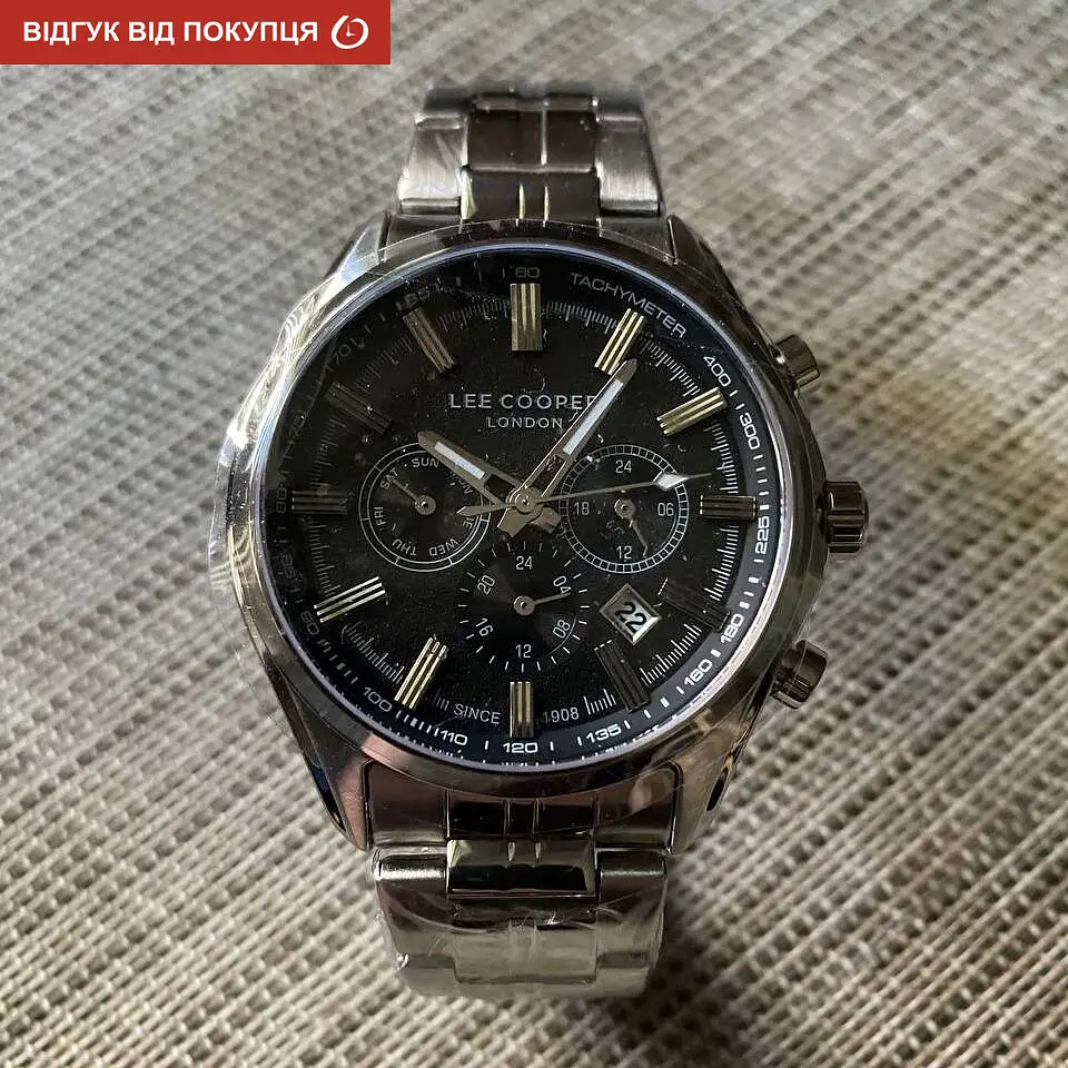 Годинник Lee cooper Fenix Black - фото 10