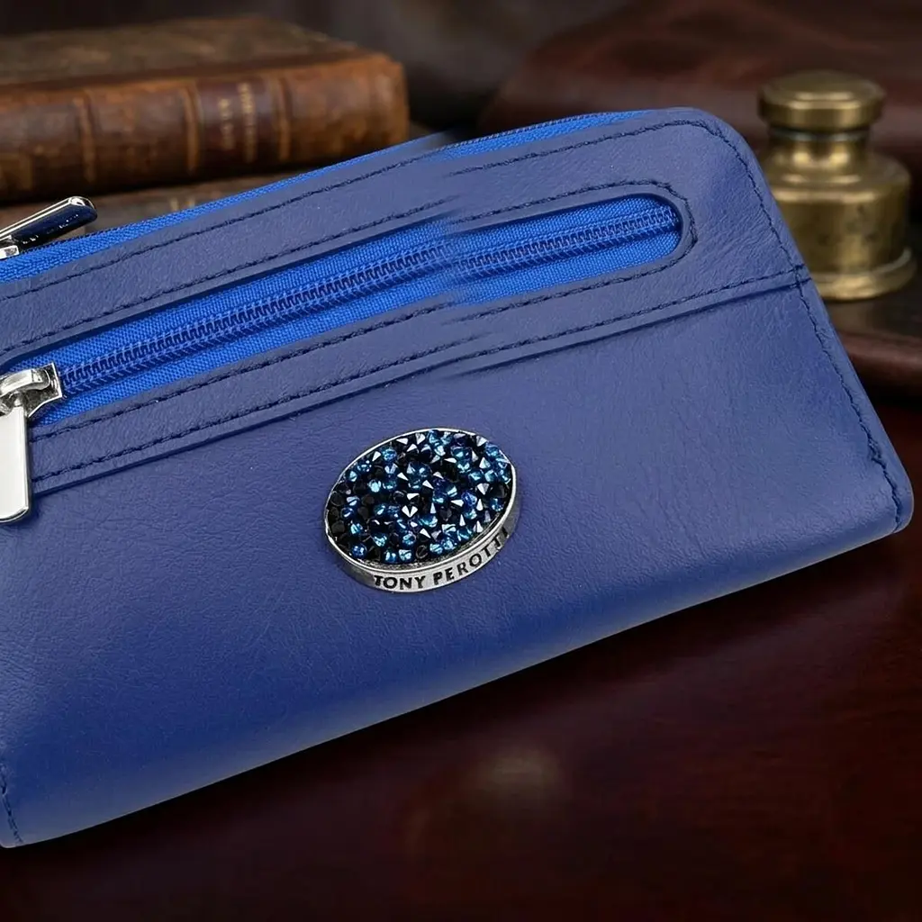 Ключниця Tony Perotti Swarovski 1941L labelia (90034) Синя - фото 4