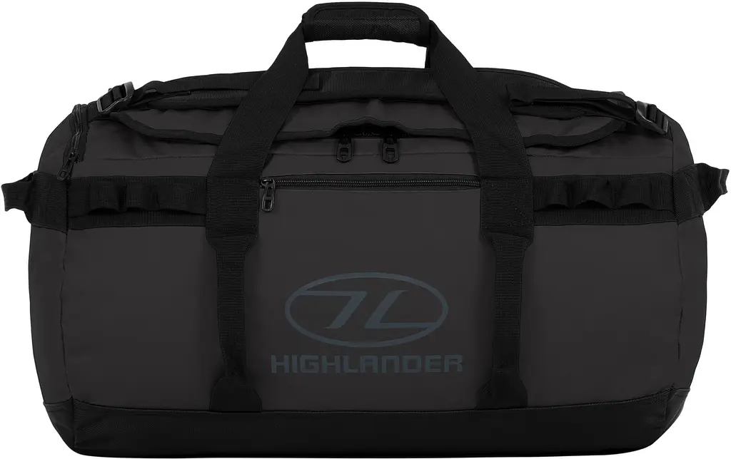 Сумка дорожня водозахисна Highlander Storm 65L Black (DB123-BK) - фото 2
