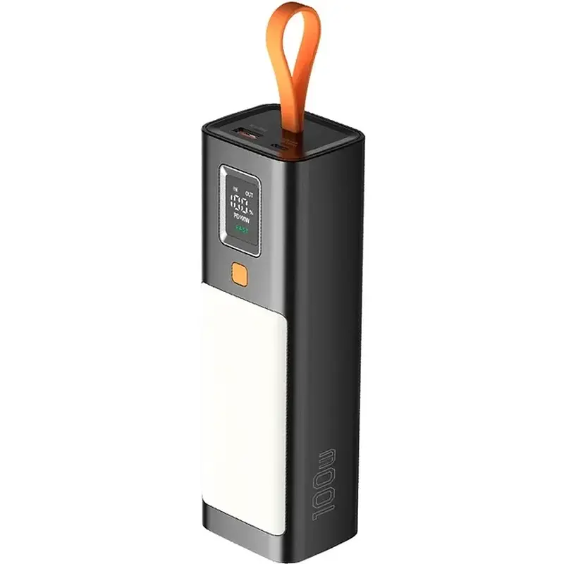 УМБ Sigma X-power SI20A9QLX 20000 mAh 100W LED Lamp Black (4827798877814) - фото 4