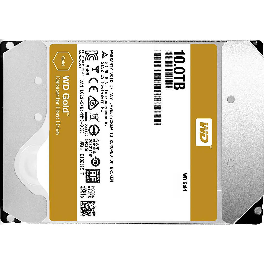 Жесткий диск Western Digital 3.5" WD Gold Enterprise Class 10TB SATA 256MB [WD102KRYZ] [103494] - фото 3