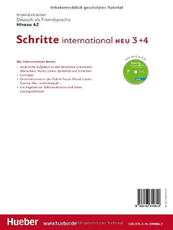 Schritte international Neu 3+4. Intensivtrainer + CD-ROM - Даніела Нібіш - фото 2