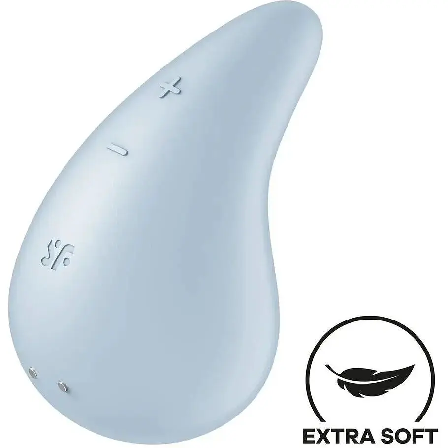 Вібратор Satisfyer Dew Drop Blue - фото 2