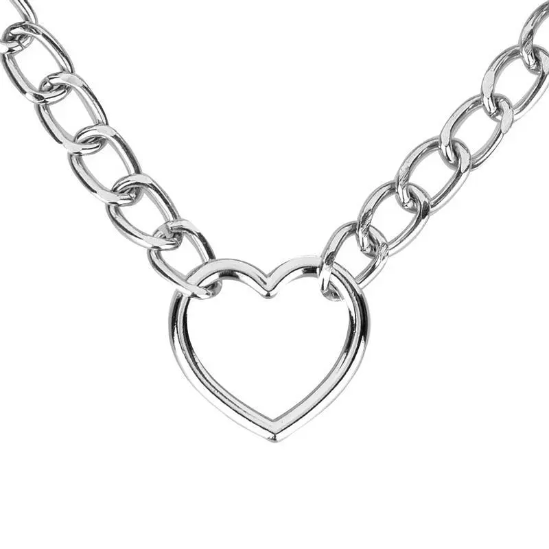 Ошейник с поводком Bedroom Fantasies: Collar with Chain - Silver - фото 4