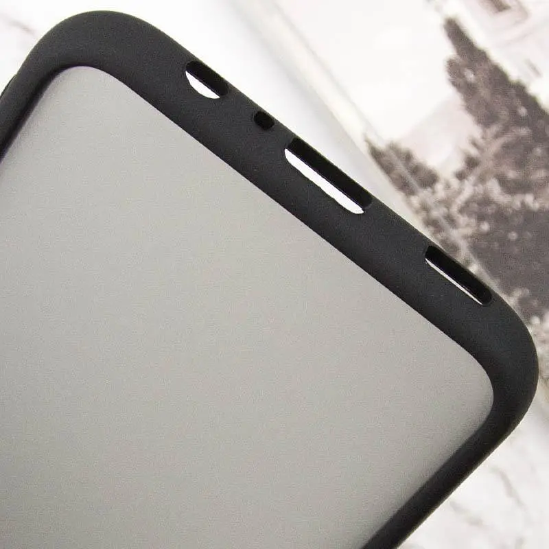 Чохол TPU+PC Lyon Frosted для Samsung Galaxy A07 Black - фото 6