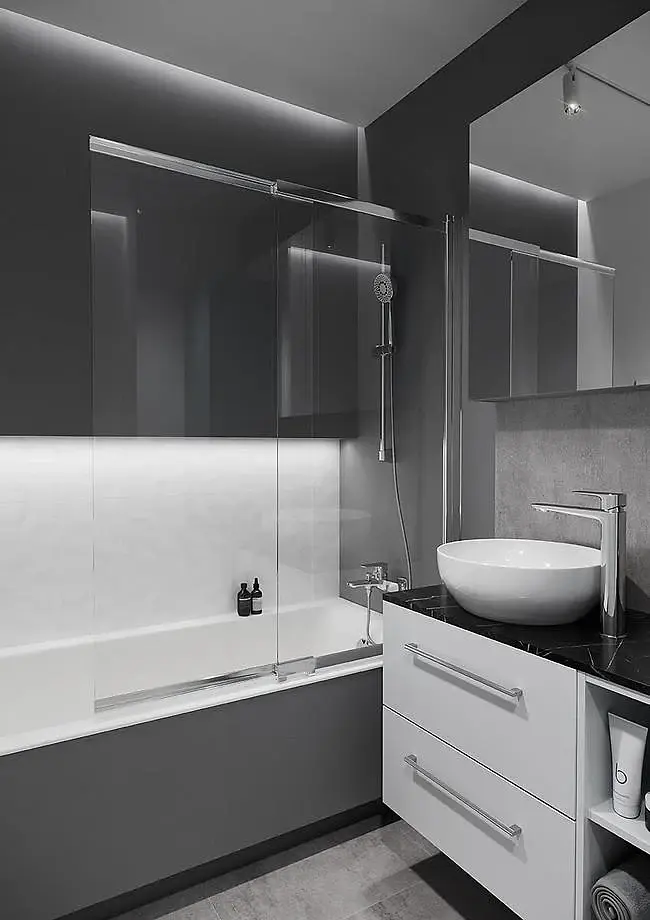 Змішувач для ванни та душу Cersanit Larga S951-377 одноважільний Хром 30412 - фото 4