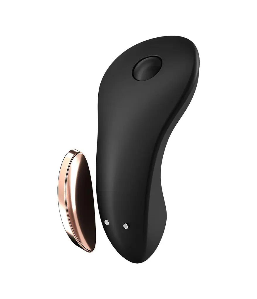 Вібратор у трусики Satisfyer Little Secret 8.5 см чорний - фото 4