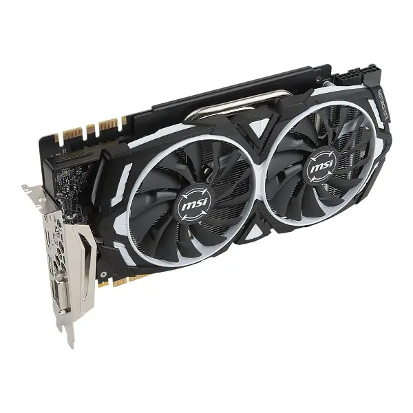 Відеокарта MSI GTX 1080Ti 11Gb Armor (GTX 1080 TI ARMOR 11G OC) (GDDR5X, 352 bit, PCI-E v3.0) Б/в - фото 2