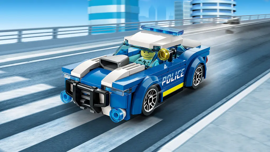 Конструктор LEGO City Поліцейський автомобіль 94 деталей (60312) - фото 6