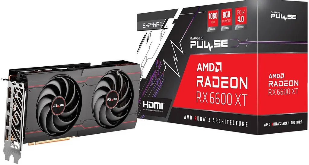 Відеокарта Sapphire AMD Radeon RX 6600 XT 8Gb Pulse OC (11309-03-20G) (GDDR6, 128 bit, PCI-E v4.0) Б/в - фото 2