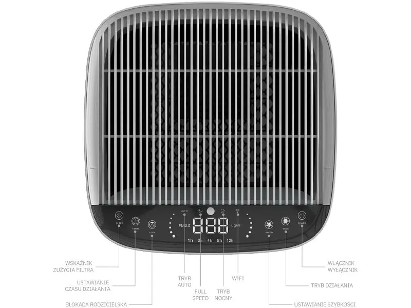 Очищувач повітря Webber AP9800 - фото 4