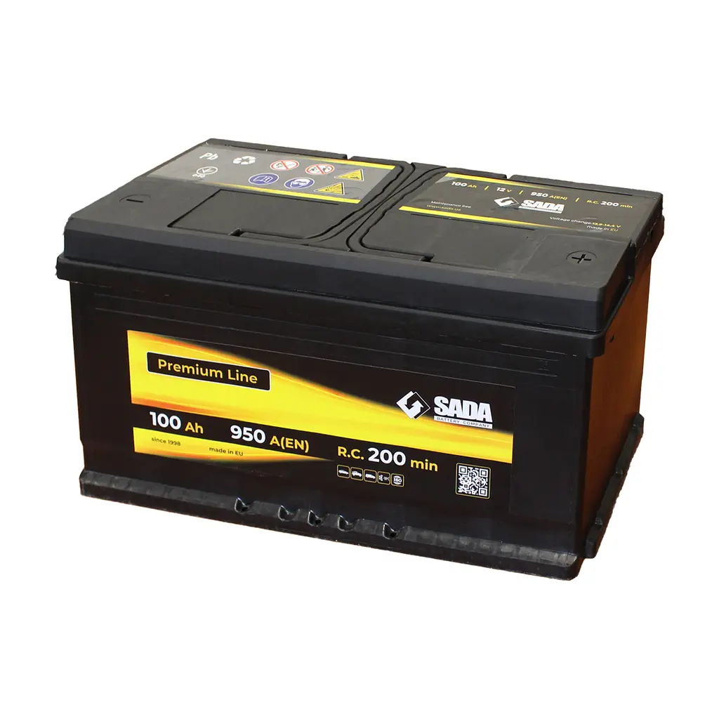 Стартерная батарея 100Аз SADA Premium Line SMF 100Ач, 950А - фото 3
