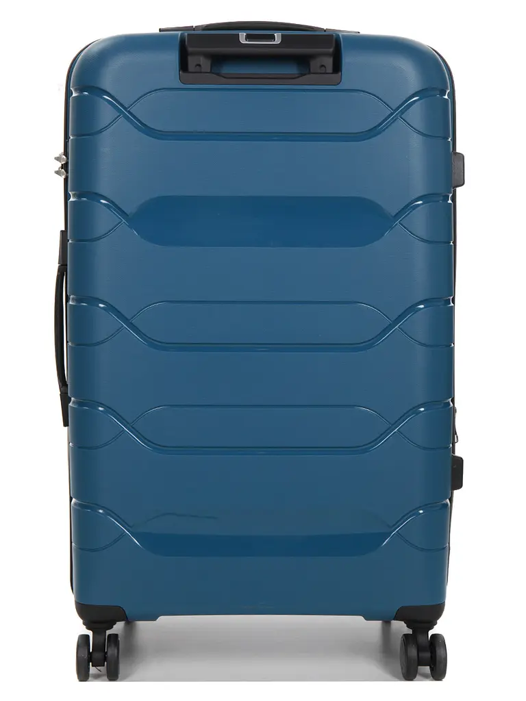 Валіза велика L поліпропілен Worldline Airtex 282 109л 74×47×30см Синій - фото 4