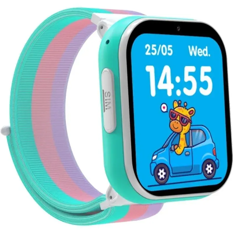 Смарт-годинник Gelius Pro GP-PK008 (Rainbow) White Kids smart watch with GPS/4G (Pro GP-PK008 (Rainbow) White) - фото 4