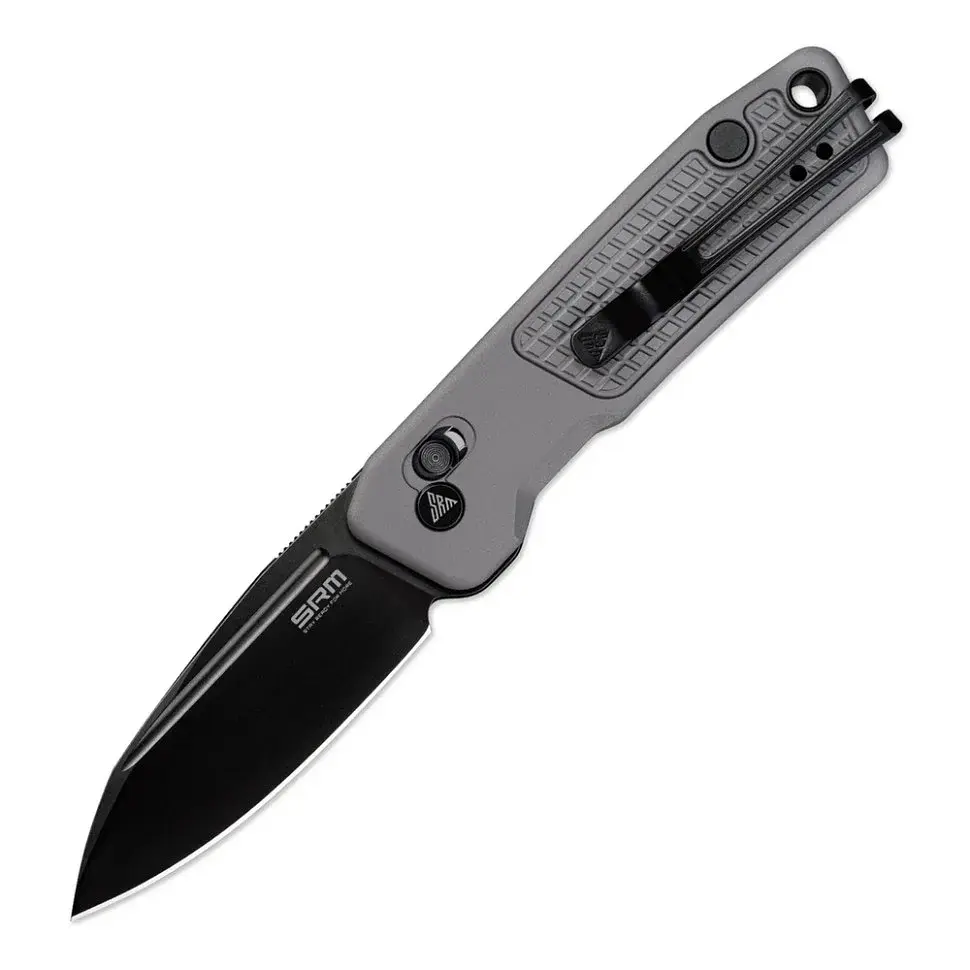 Ніж складаний кишеньковий SRM Scout 7229-AK 69 мм 14C28N алюміній сірий