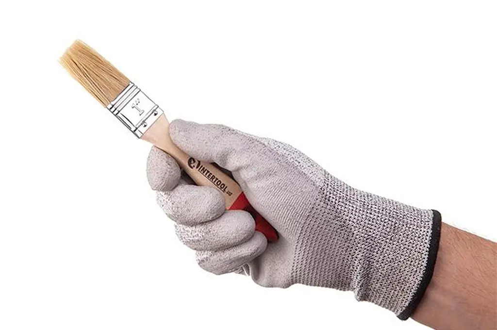 Пензель малярський плоский Intertool стандарт 1" (в упаковці 12 шт.) KT-1225 - фото 3