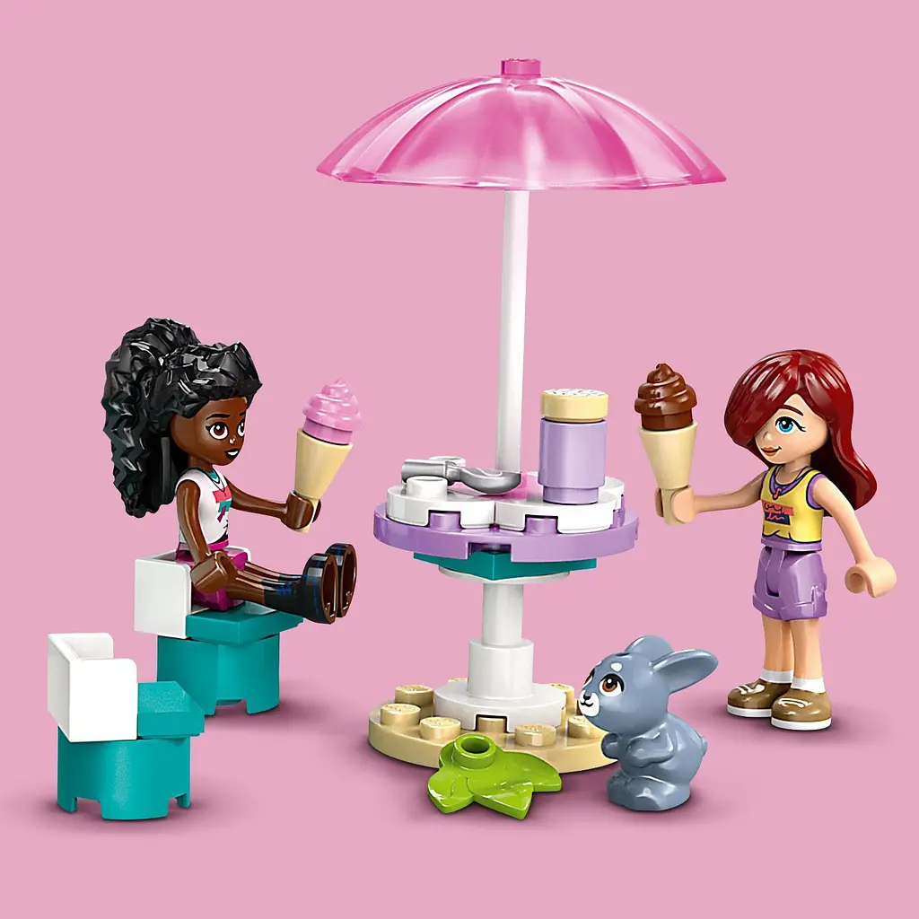 Конструктор LEGO Friends Хартлейк-Сити. Фургон с мороженым 92 детали (42644) - фото 8