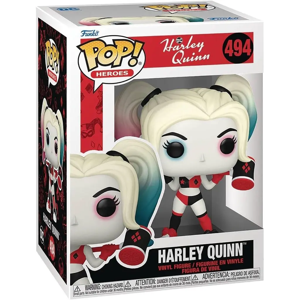 Фигурка Funko Pop ДС Харли Квинн DC Harley Quinn 10 см DC HQ 494 - фото 3