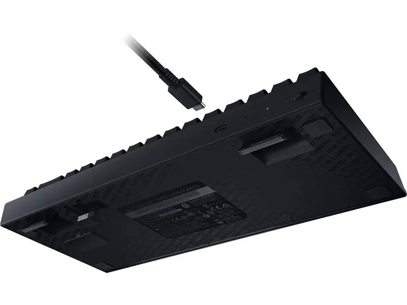 Клавіатура Razer BlackWidow V3 Mini Hyperspeed Green Switch Wireless Black (RZ03-03891600-R3R1) - фото 5
