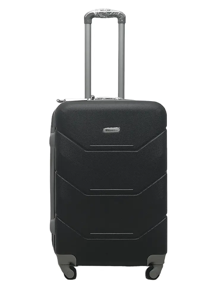 Валіза середня M ABS-пластик Milano bag 147M 66×46×29см 80л Чорний