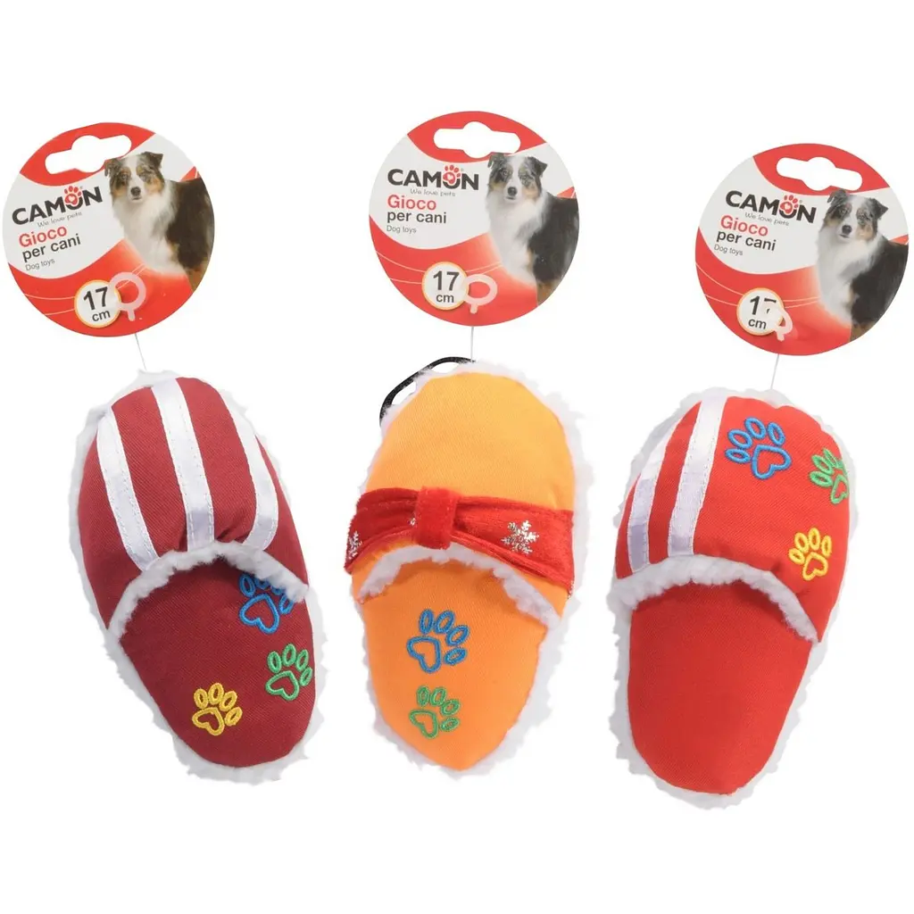Іграшка для собак Camon Капці, 17 см, в асортименті - фото 2