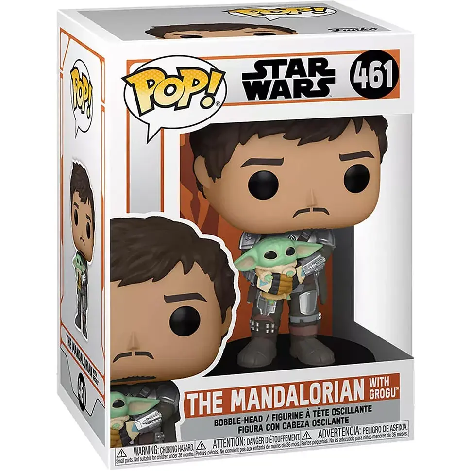 Фігурка Funko Pop! Star Wars: Мандалорець з Грогу 9.6см (54525) [117808] - фото 6