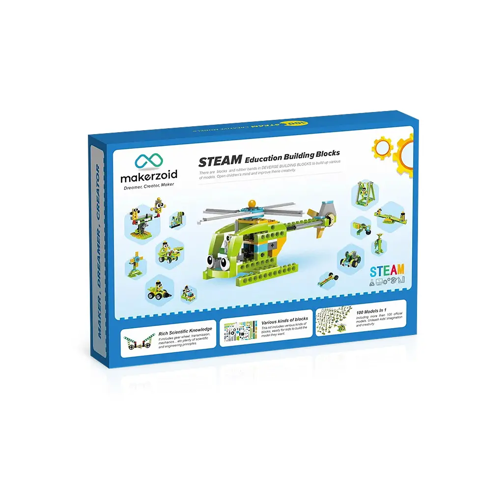 Конструктор Makerzoid Diverse Building Blocks (MKZ-BK-DB) - фото 2