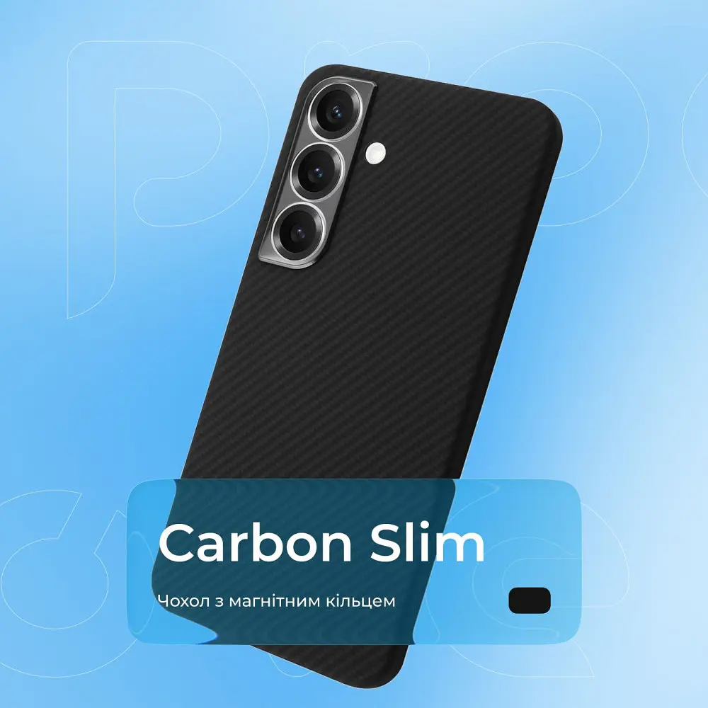 Чохол Proove Carbon Slim with Magnetic Ring Samsung Galaxy S26 - фото 9