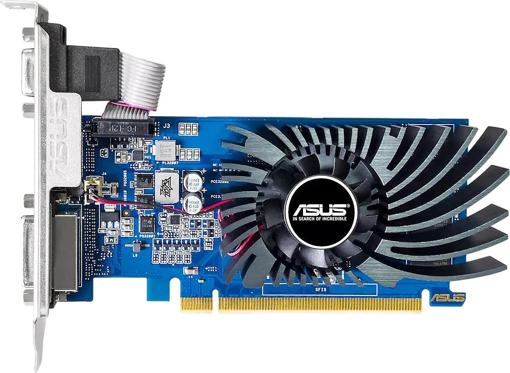 Видеокарта GeForce GT 730 2GB Asus BRK Evo DDR3 (GT730-2GD3-BRK-EVO) Б/У - фото 2