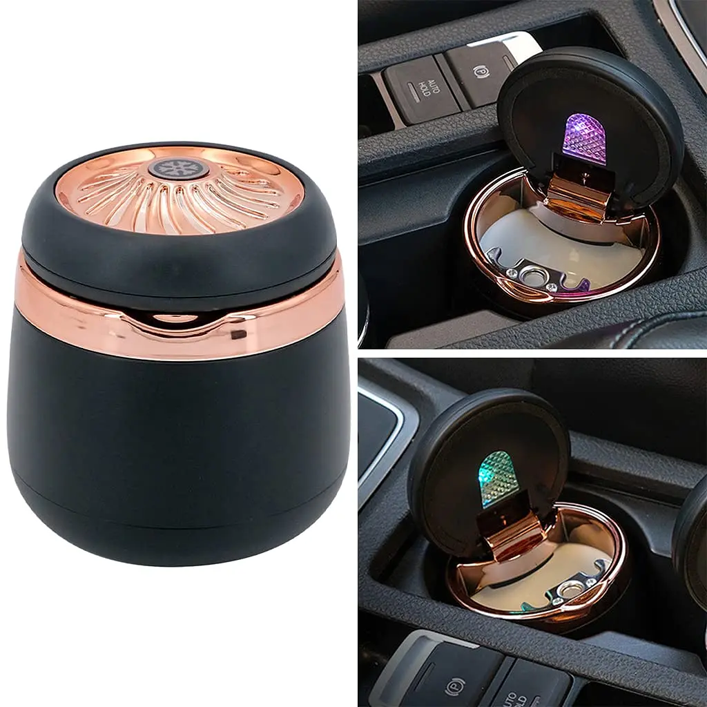 Попільничка з підсвічуванням Car Ashtray 85 x 75 см Керамічна Чаша (N18A) - фото 3