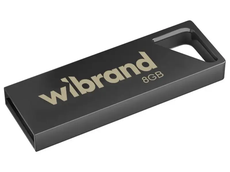 Флешка Wibrand 8 GB Stingray Gray USB 2.0 (WI2.0/ST8U5G)
